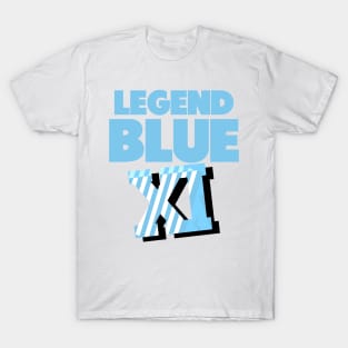 Legend Blue 11 Low Retro Sneaker Art T-Shirt